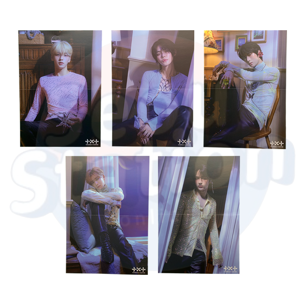 TXT - The Name Chapter : TEMPTATION - Lullaby Ver. Mini Folded Poster