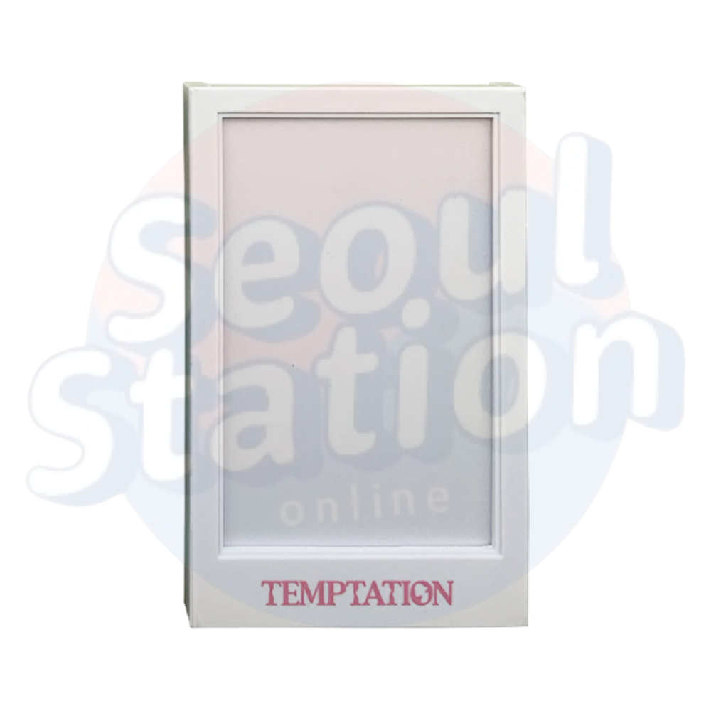 TXT - The Name Chapter : TEMPTATION - Weverse Plastic Photo Card Frame pink writing