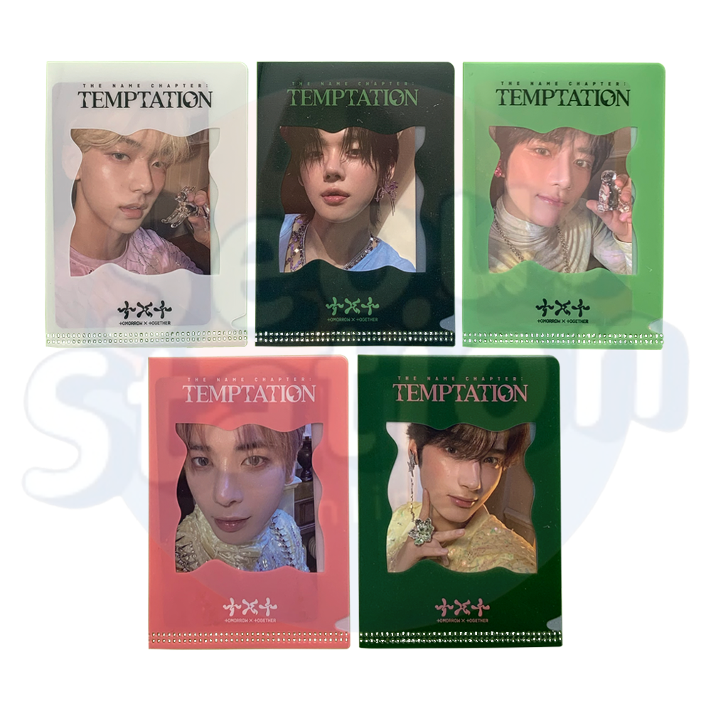 TXT - The Name Chapter : TEMPTATION - Weverse Photo Card + L-Holder