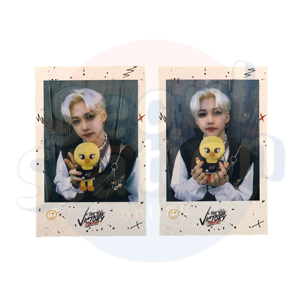 Stray Kids X SKZOO - Felix - THE VICTORY Polaroid