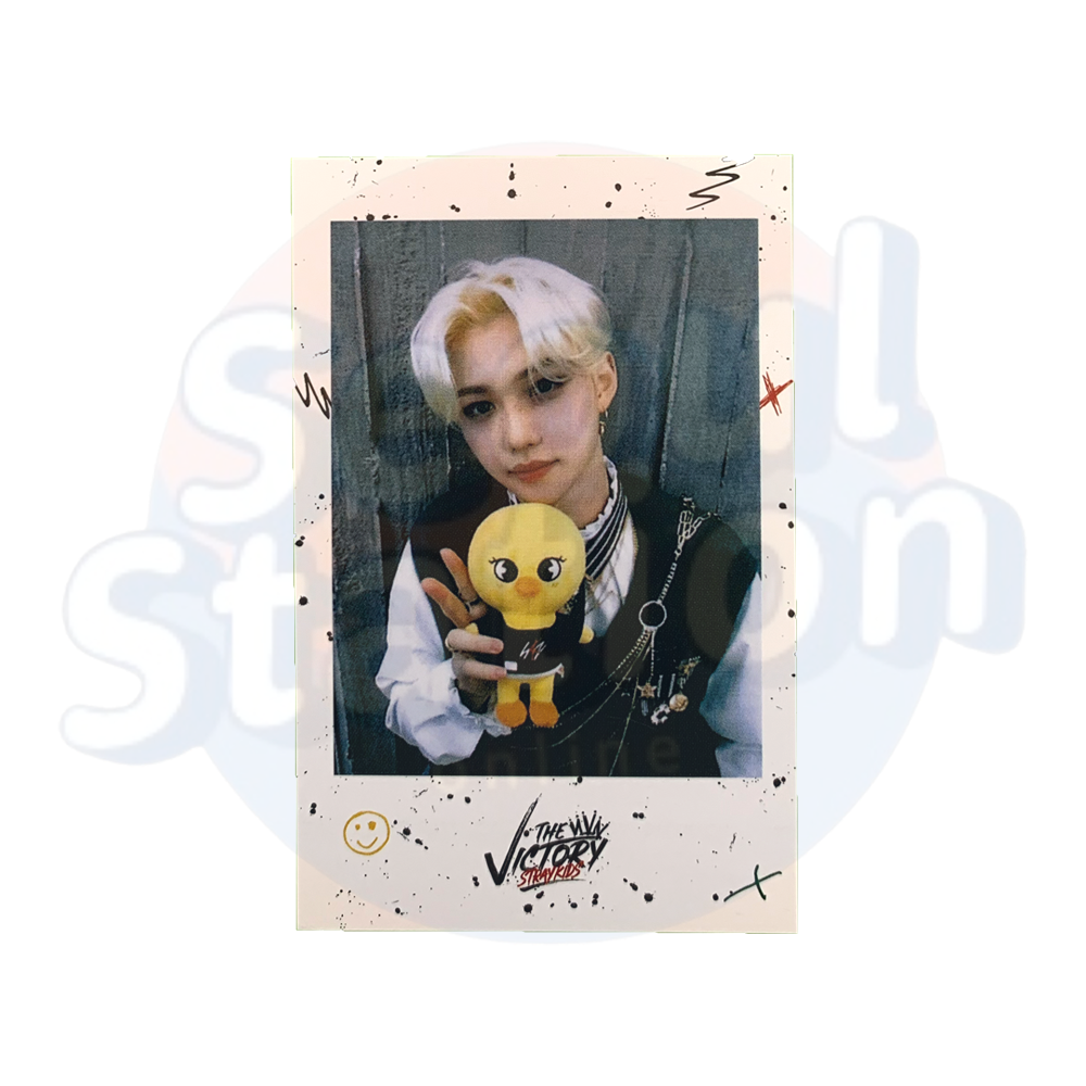 Stray Kids X SKZOO - Felix - THE VICTORY Polaroid