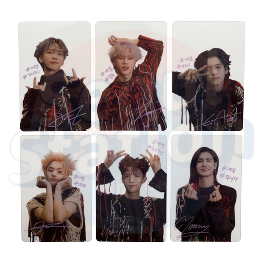 Xdinary Heroes - STAGE ♭ : OVERTURE - Official JYP MD Clear Photo Card