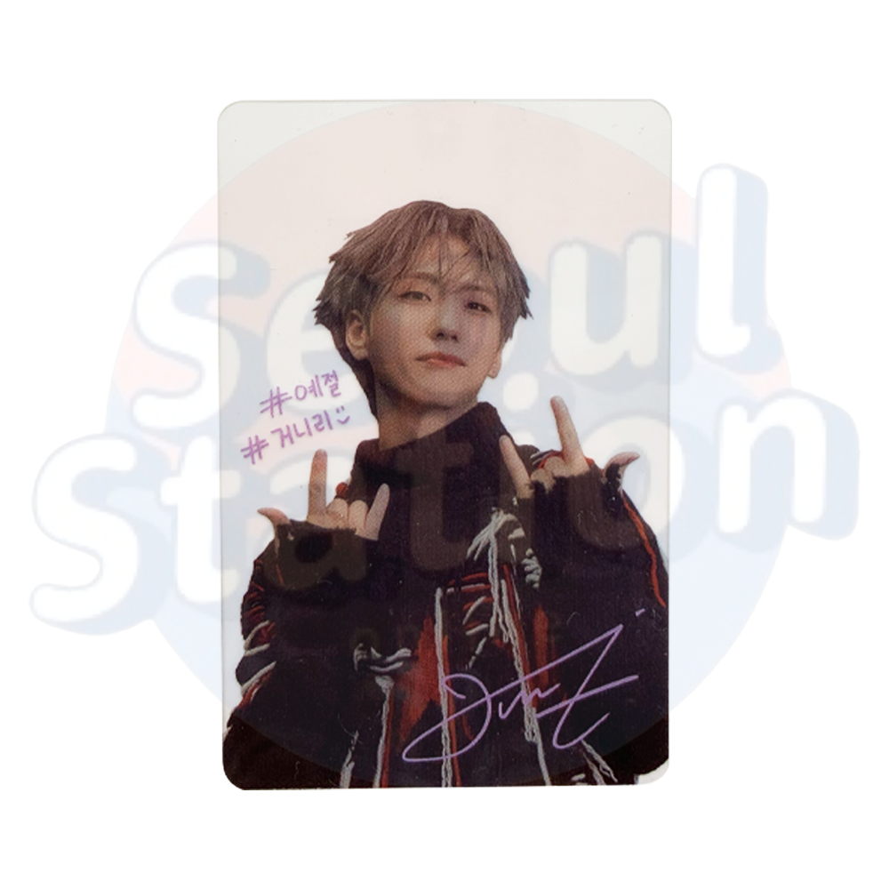 XDINARY HEROES - STAGE ♭ : OVERTURE - JYP SHOP MD Clear Photocard XDINARY HEROES - STAGE ♭ : OVERTURE - JYP SHOP MD Clear Photocard