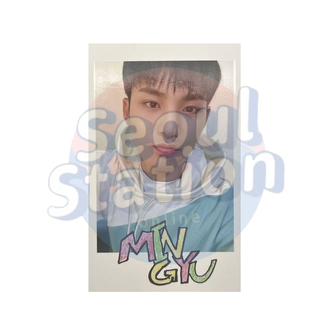 SEVENTEEN - 2020 SVT 4th Fan Meeting - Seventeen in Caratland - Polaroid Photo Card Set B Mingyu