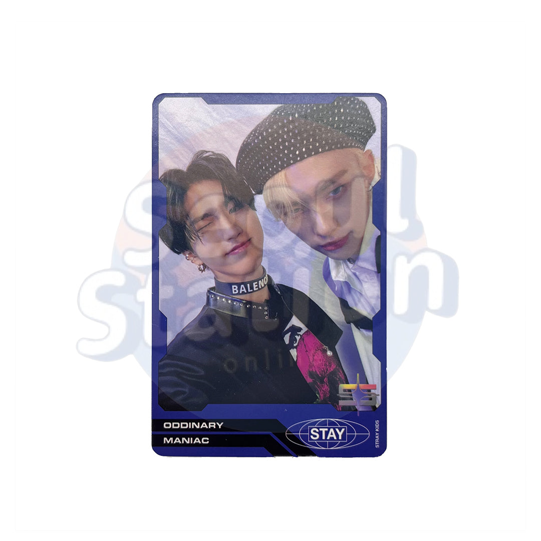Stray Kids - ODDINARY - Scanning Version - Trading Unit Photo Cards (Blue)