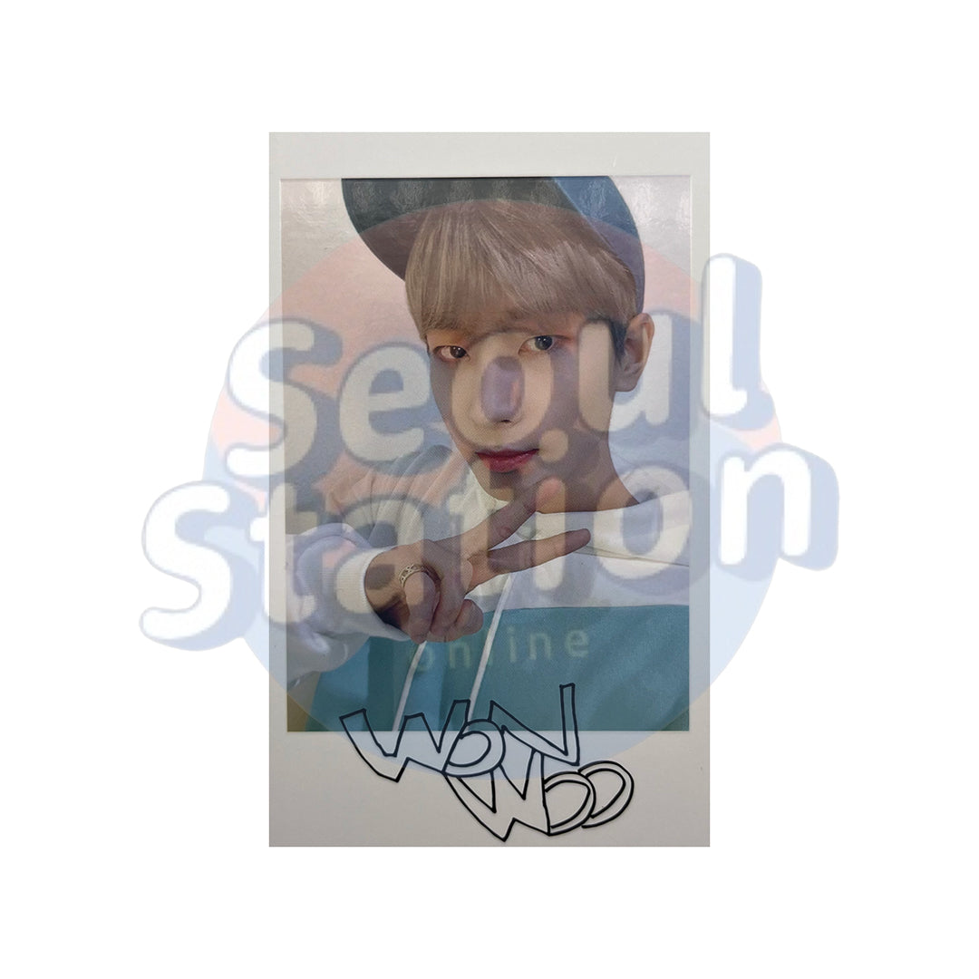 SEVENTEEN - 2020 SVT 4th Fan Meeting - Seventeen in Caratland - Polaroid Photo Card Set B Wonwoo