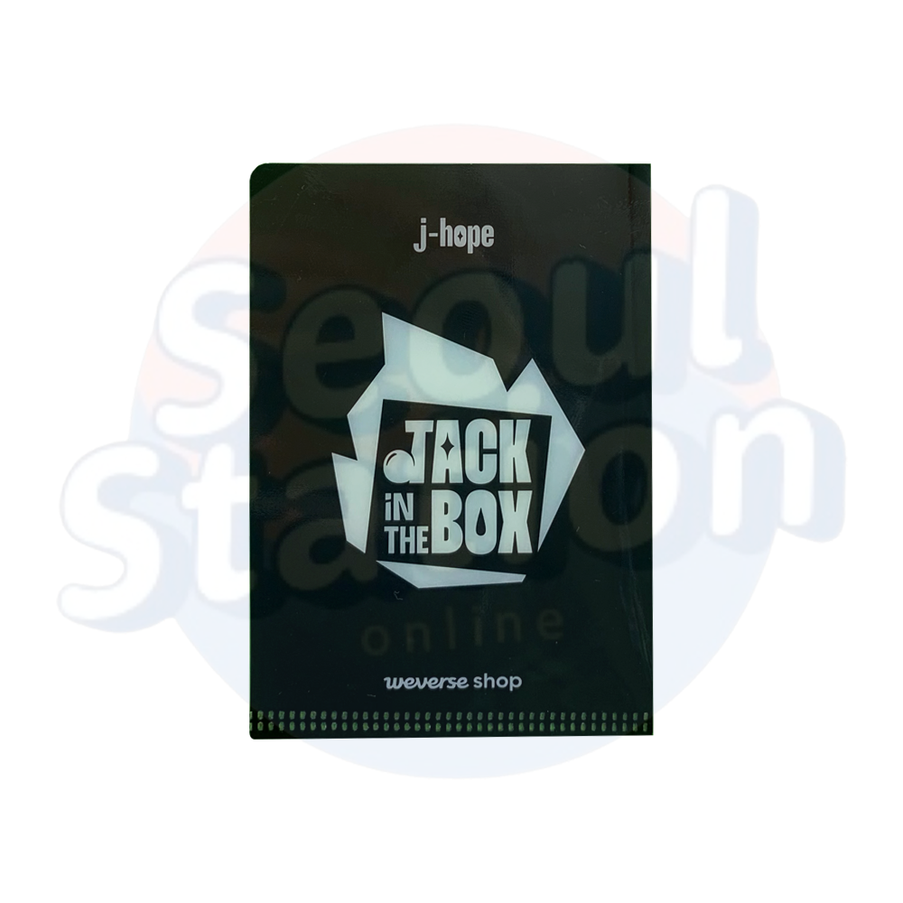 J-Hope - Jack in the Box - WEVERSE Photo Cards & Mini L-Folder