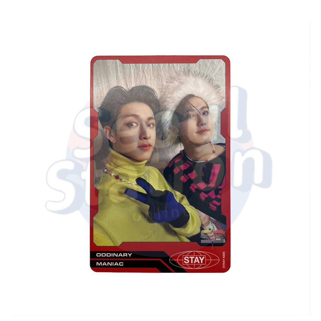 Stray Kids - ODDINARY - Mask Off Version - Trading Unit Photo Cards (Red)