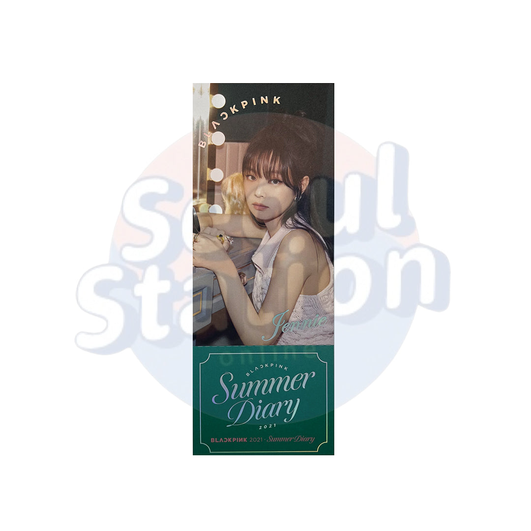 BLACKPINK - 2021 Summer Diary - Ticket Bookmark