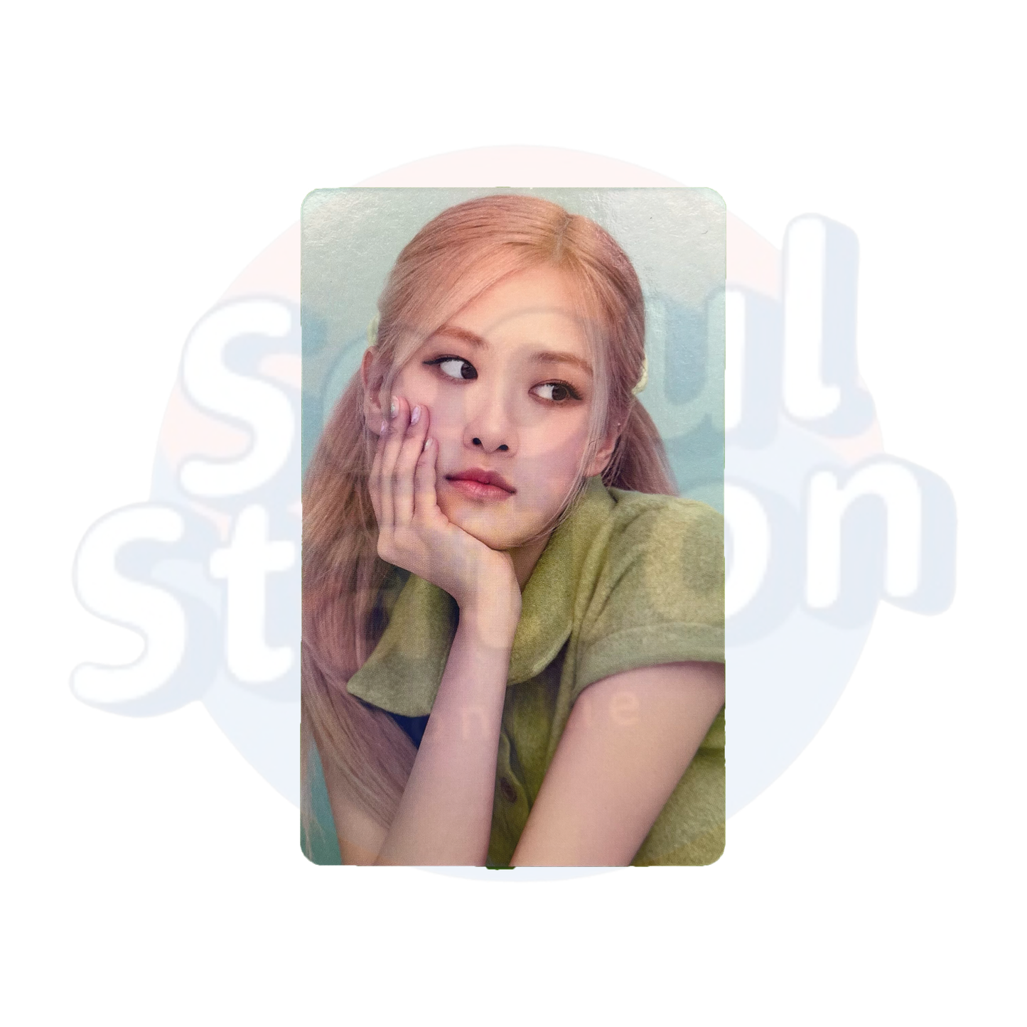 BLACKPINK - 2022 Welcoming Collection - WEVERSE Holo Photo Card Rosé