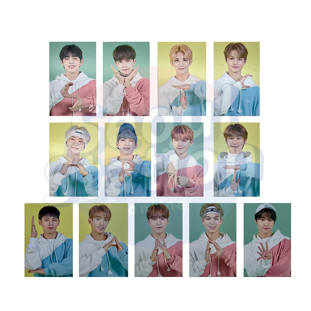 SEVENTEEN - 2020 SVT 4th Fan Meeting - Seventeen in Caratland - Trading Cards (14 - 26)