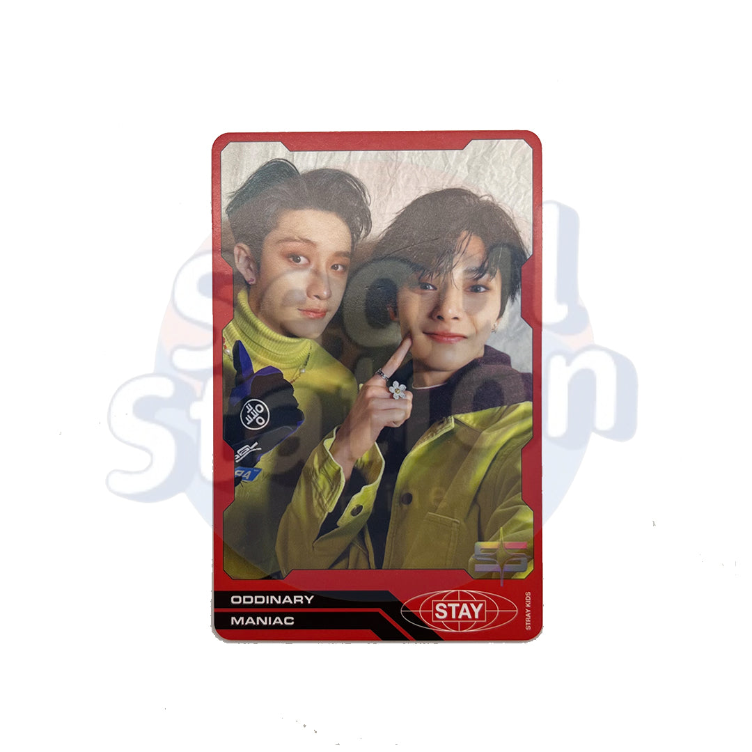Stray Kids - ODDINARY - Mask Off Version - Trading Unit Photo Cards (Red)