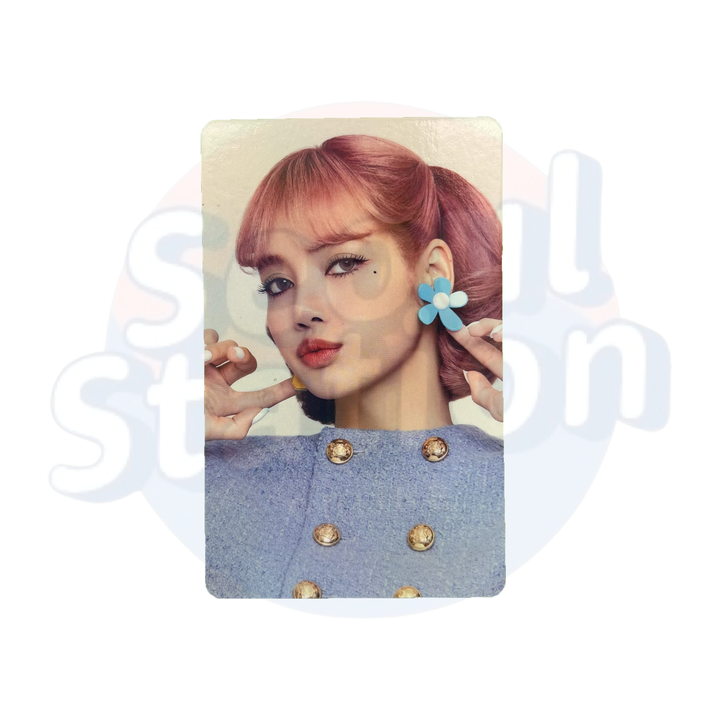 BLACKPINK - 2022 Welcoming Collection - WEVERSE Holo Photo Card Lisa