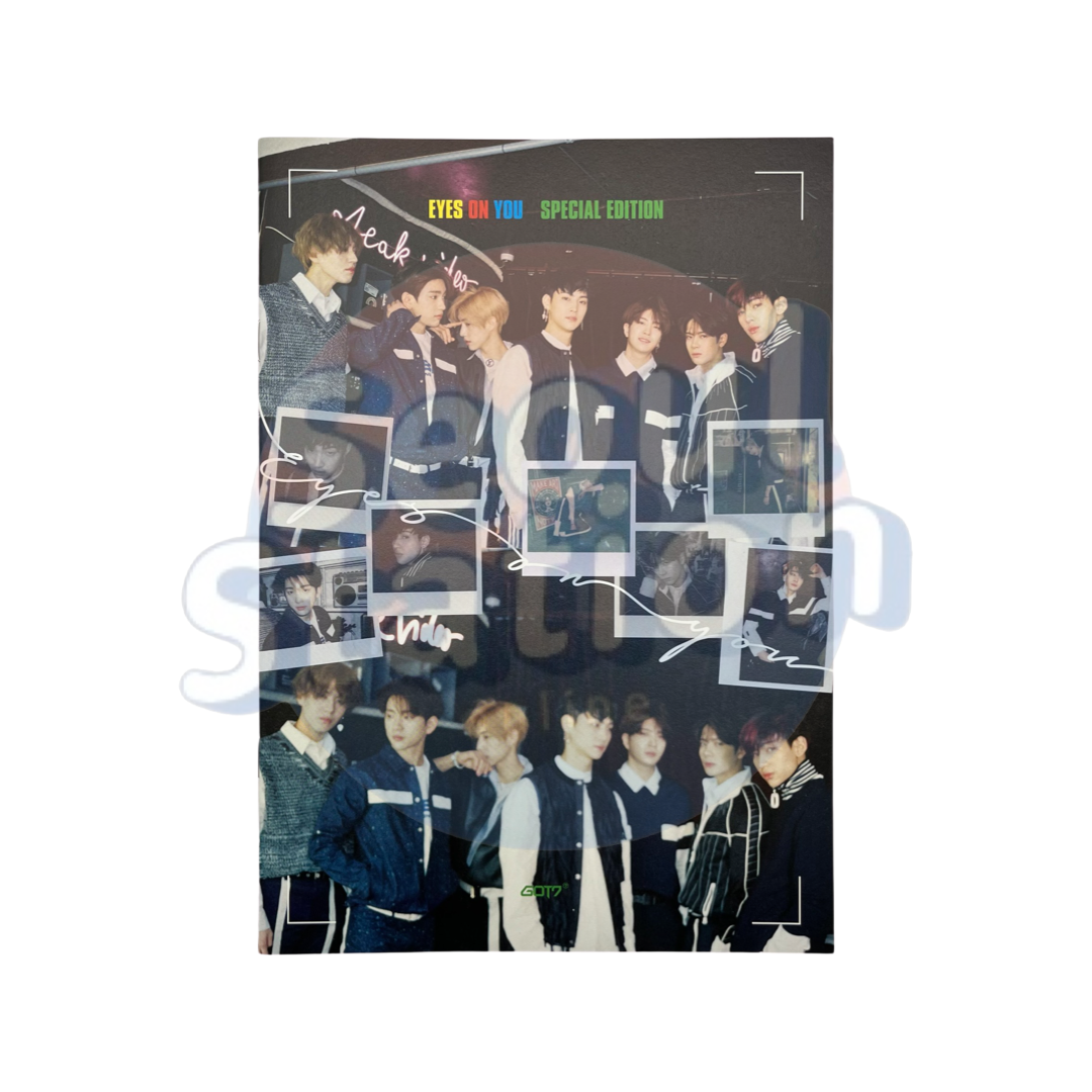 GOT7 - EYES ON YOU Limited Edition - Lookbook & Sticket Sheet
