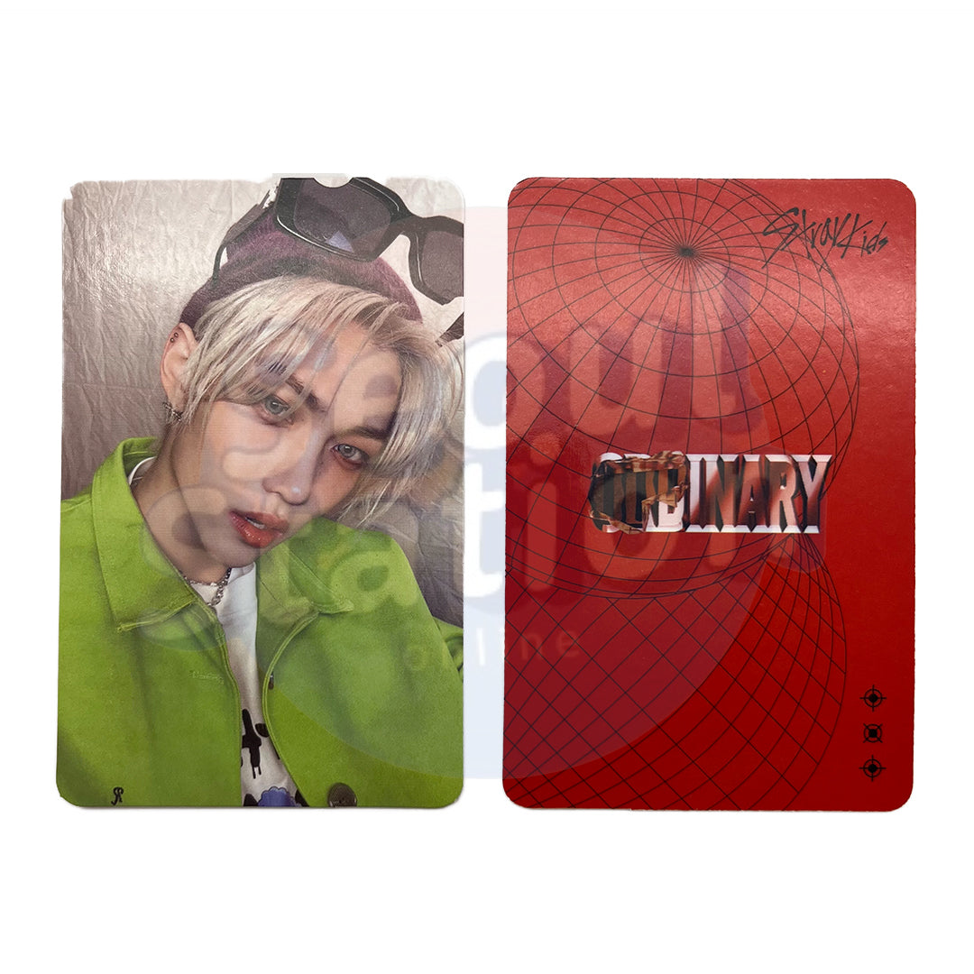 Stray Kids - ODDINARY - Mask Off Version - Photo Cards (Red) Felix