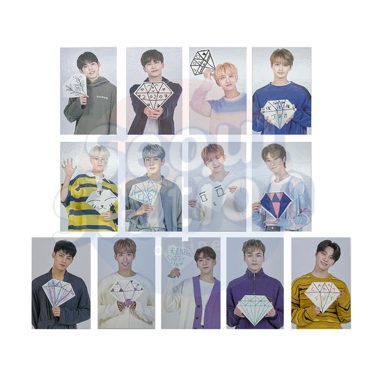 SEVENTEEN - 2020 SVT 4th Fan Meeting - Seventeen in Caratland - Trading Cards (1-13)