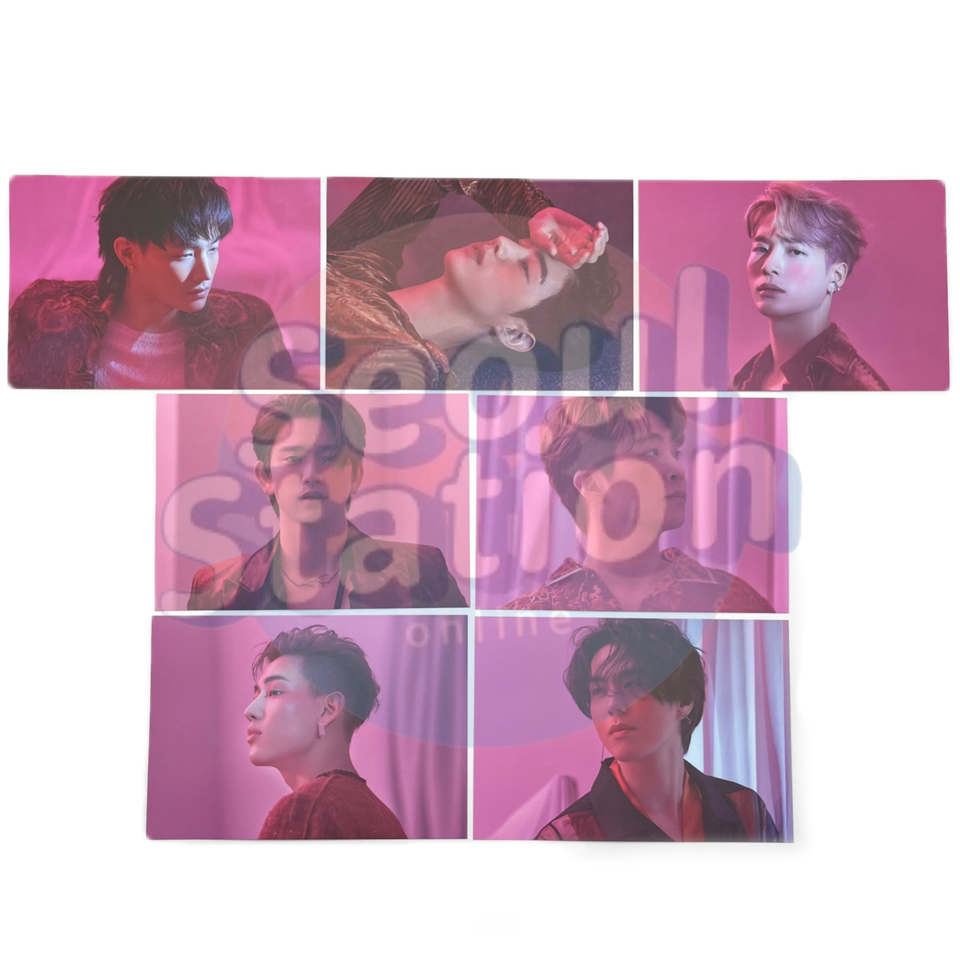 GOT7 - Breath of Love: Last Piece - Post Card Set (Red)