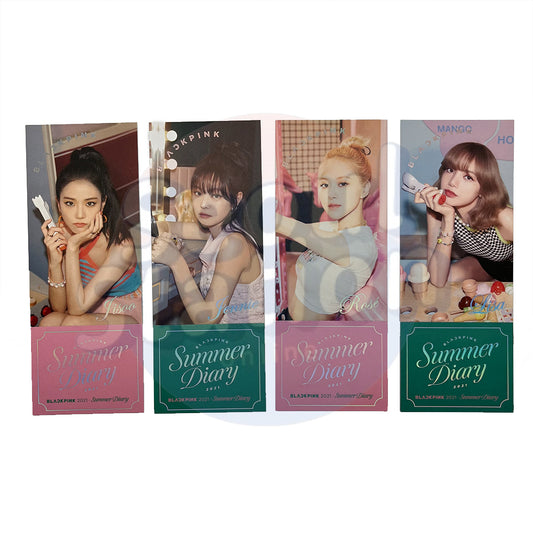 BLACKPINK - 2021 Summer Diary - Ticket Bookmark