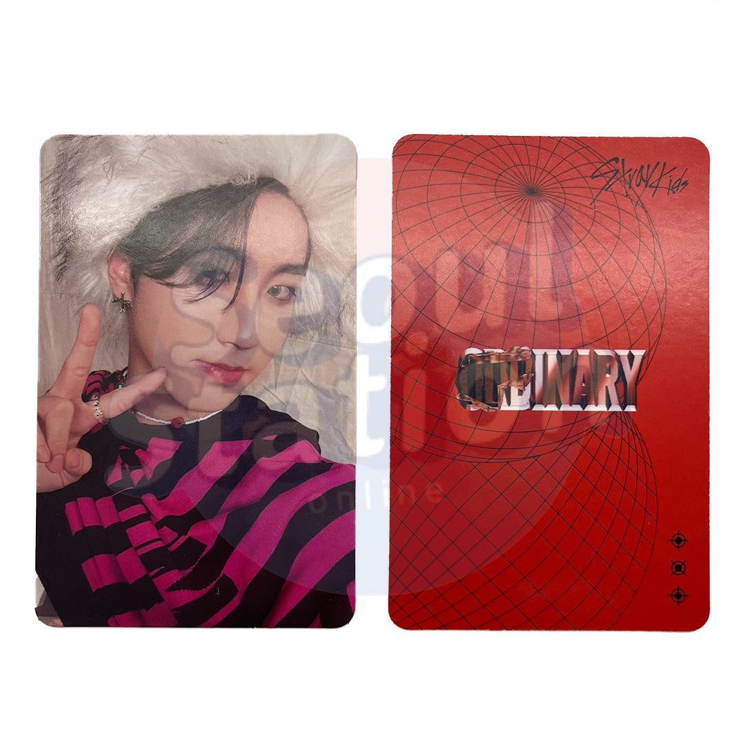 Stray Kids - ODDINARY - Mask Off Version - Photo Cards (Red) Han#