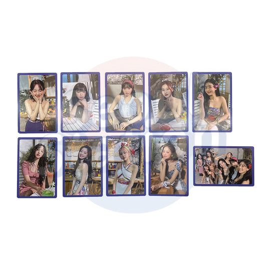 TWICE - Taste of Love - Taste Ver. (White & Light Blue) Photo Card