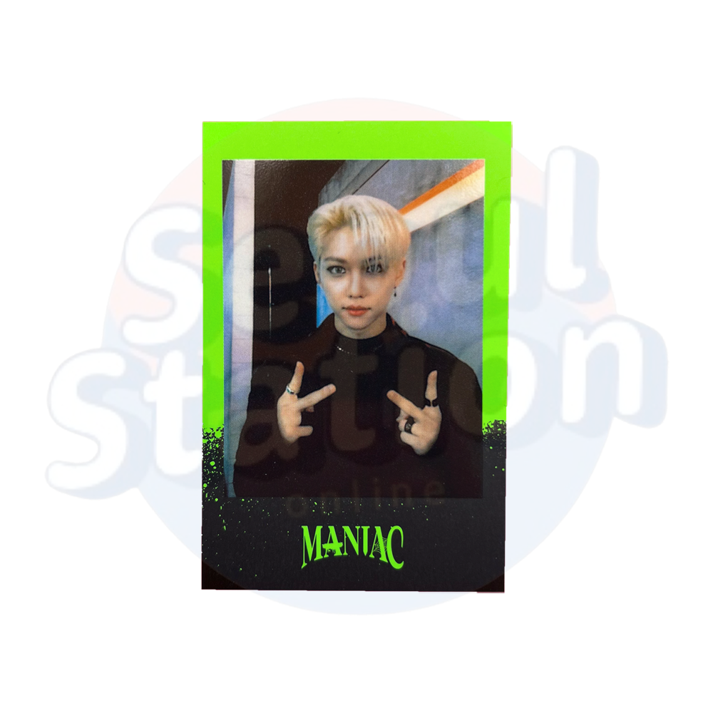 Stray Kids - Felix - Maniac 2nd World Tour in Seoul - Polaroid Stray Kids - Felix - Maniac 2nd World Tour in Seoul - Polaroid