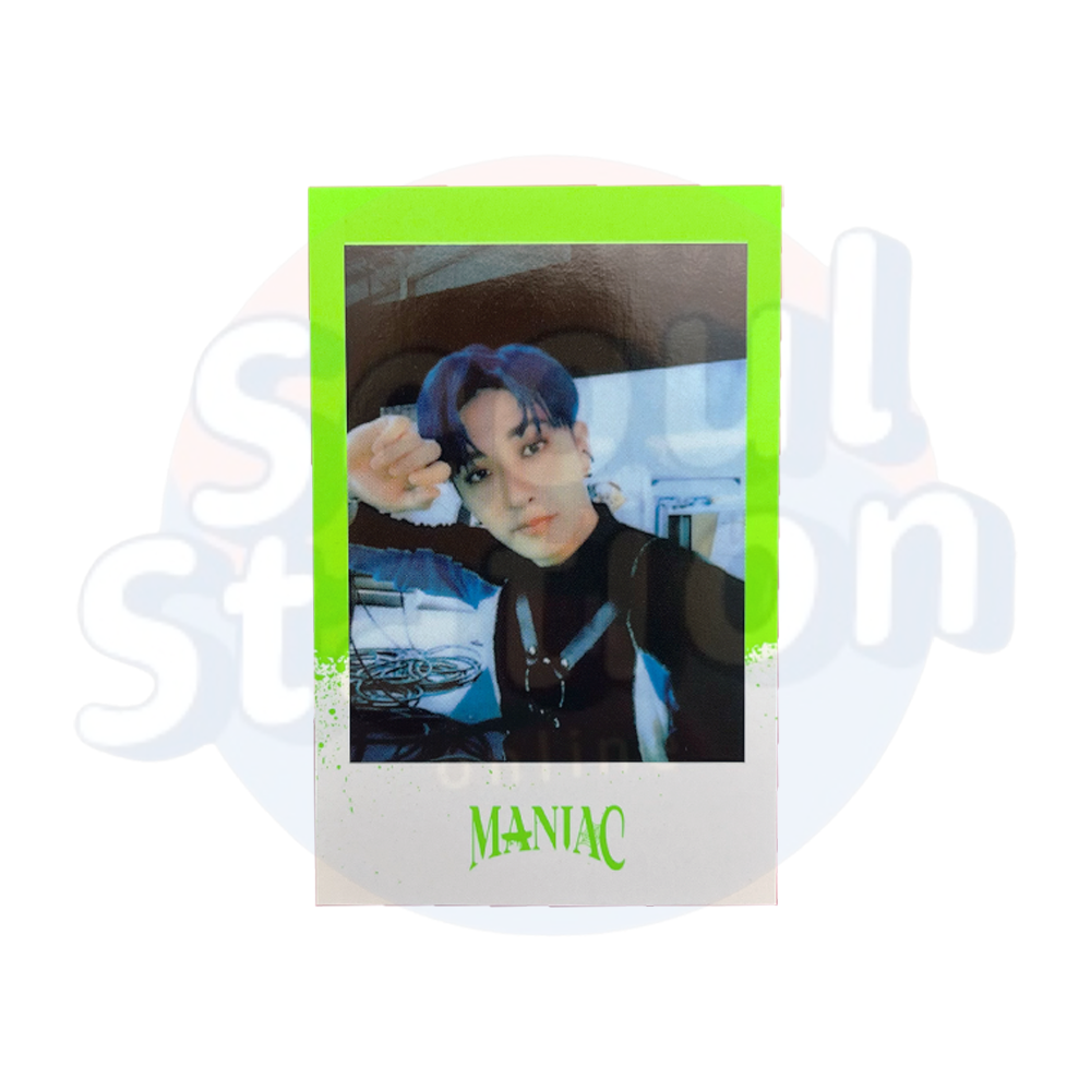 Stray Kids -  Bang Chan - Maniac 2nd World Tour in Seoul - Polaroid Photo Card