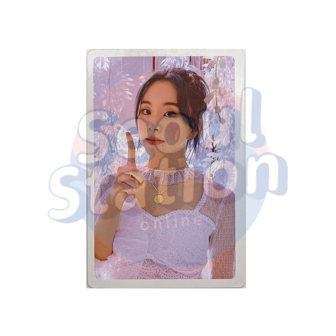 TWICE - More & More - B Set (Red & White) Photo Card Chaeyoung