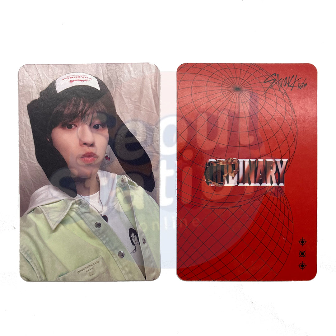 Stray Kids - ODDINARY - Mask Off Version - Photo Cards (Red) Seungmin